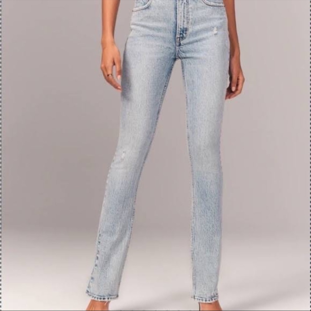 A&F The 90’s Skinny High Rise Jean